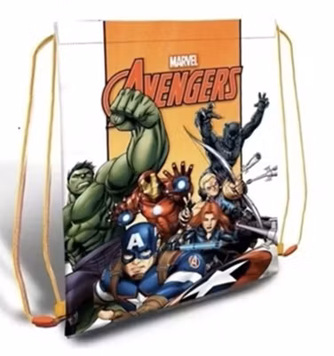 Gymnastikpåse 40x29cm - Avengers