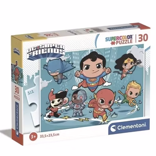 Pussel 30 bitar Clementoni - Super Friends