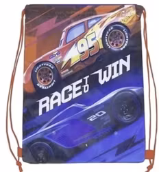 Gymnastikpåse 38x29cm - Cars