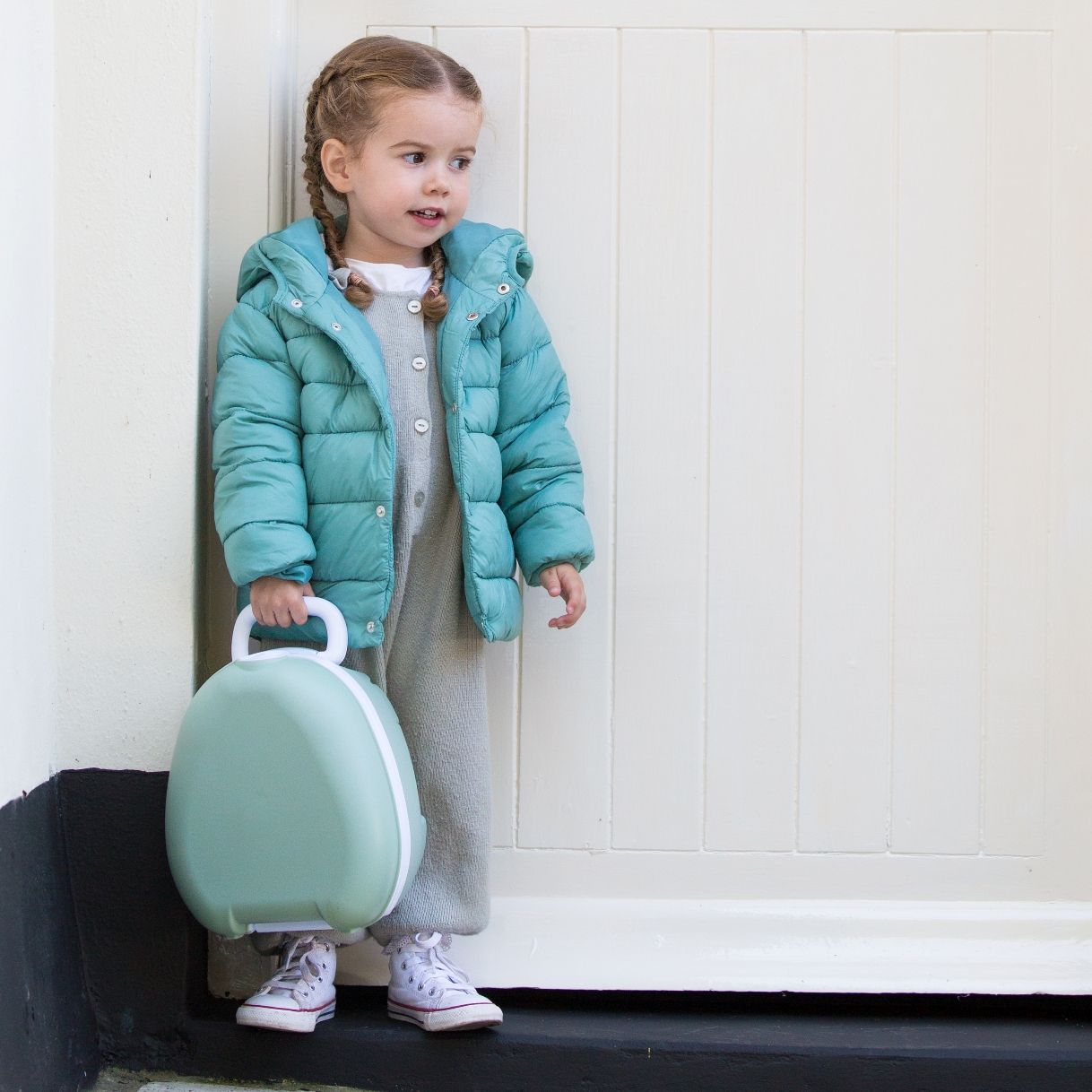 Pottetrening med My Carry Potty potte Pastellgrønn