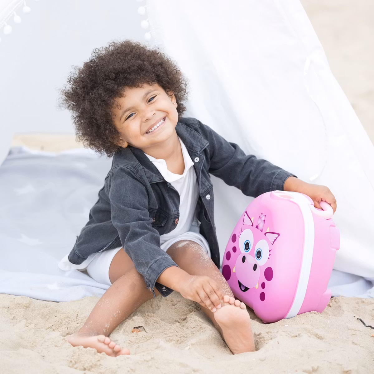 Bli bleiefri med My Carry Potty potte Rosa Drage