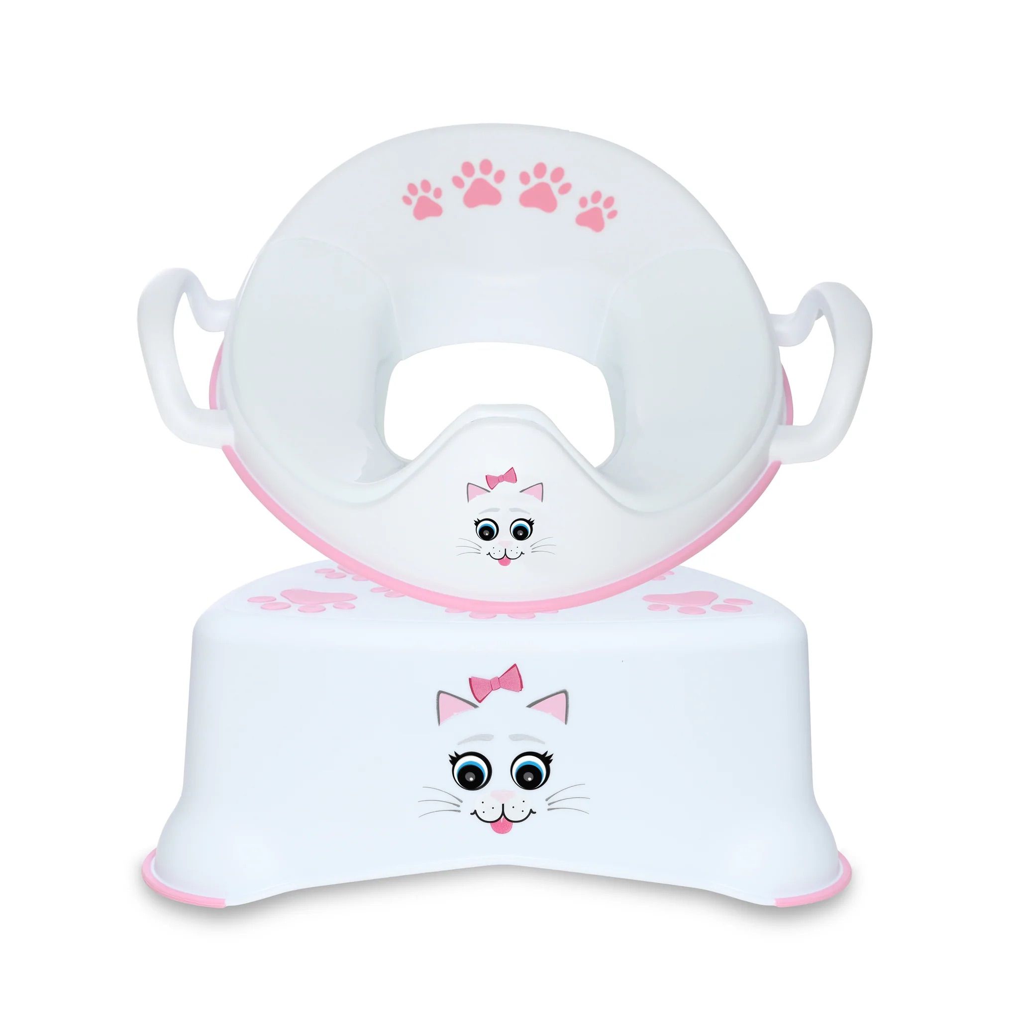 My Carry Potty Toalettsete & Baderomskrakk Katt