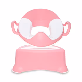 My Carry Potty Toalettsete & Baderomskrakk Rosa