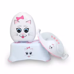 My Carry Potty Potte, Toalettsete & Skrakk - Pottetreningssett til barn Katt