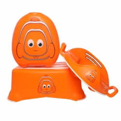 My Carry Potty Potte, Toalettsete & Skrakk - Pottetreningssett til barn Klovnefisk