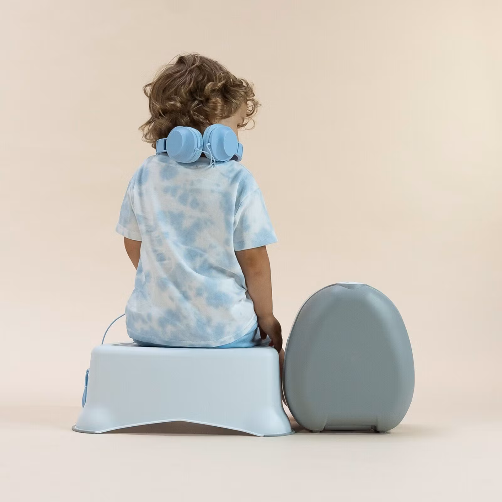 Sammenleggbar potte til barn My Carry Potty Pastellgrå