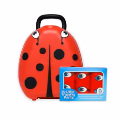 My Carry Potty potte til barn & Pottetreningsbukser - Marihøne