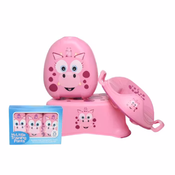 My Carry Potty Pottetreningssett & Toalettsett Rosa Drage