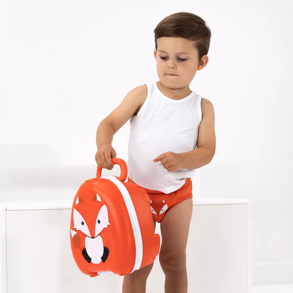 Bli bjöjfri med My Carry Potty potträningskit Räv