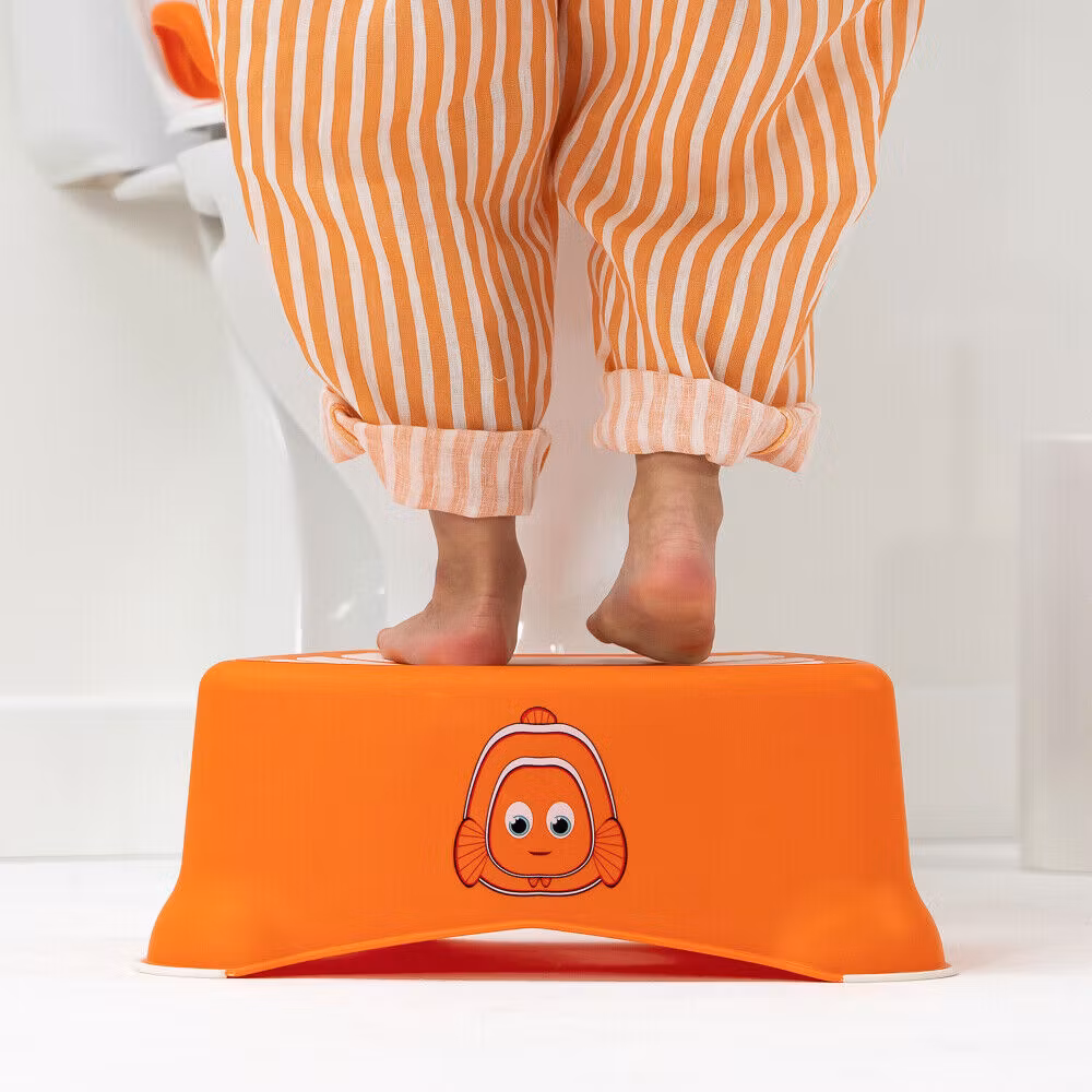 Potträningsset med Clownfisk barnpall för badrum
