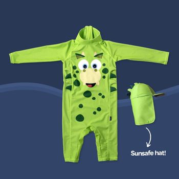 My Carry Potty UV-drakt barn - Dinosaur