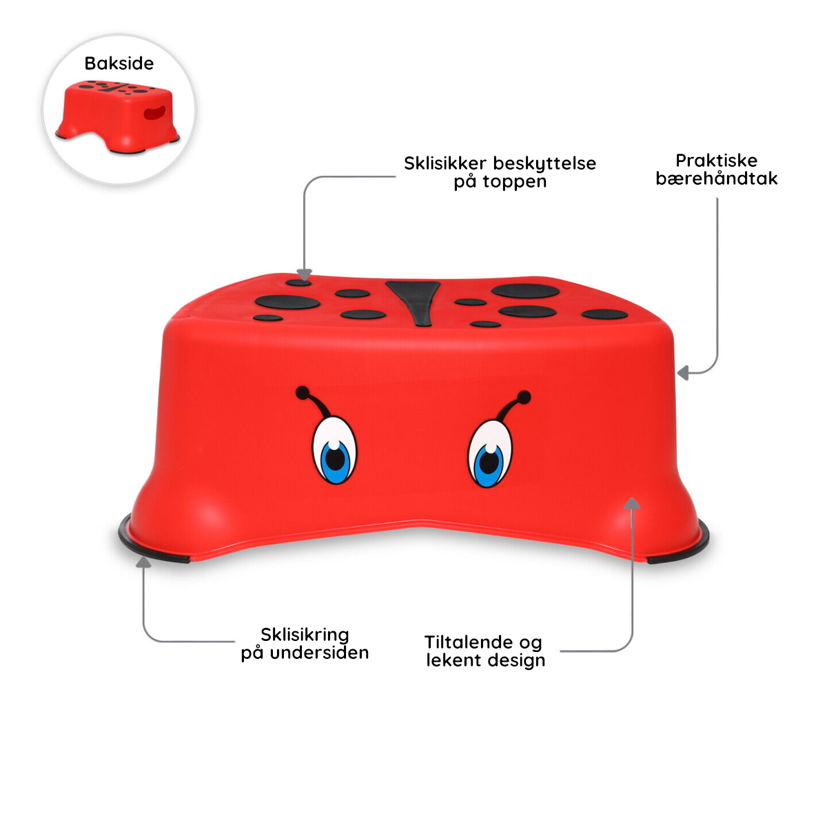 Badrumspall för barn – My Carry Potty Nyckelpiga