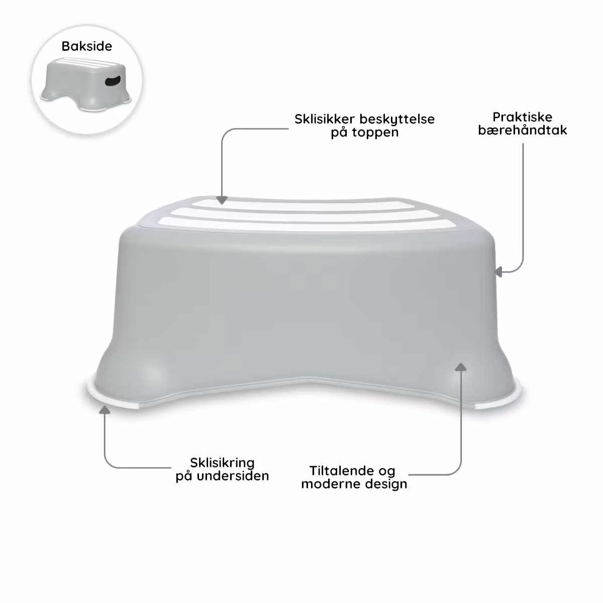 Pall för barn – My Carry Potty Pastellgrå
