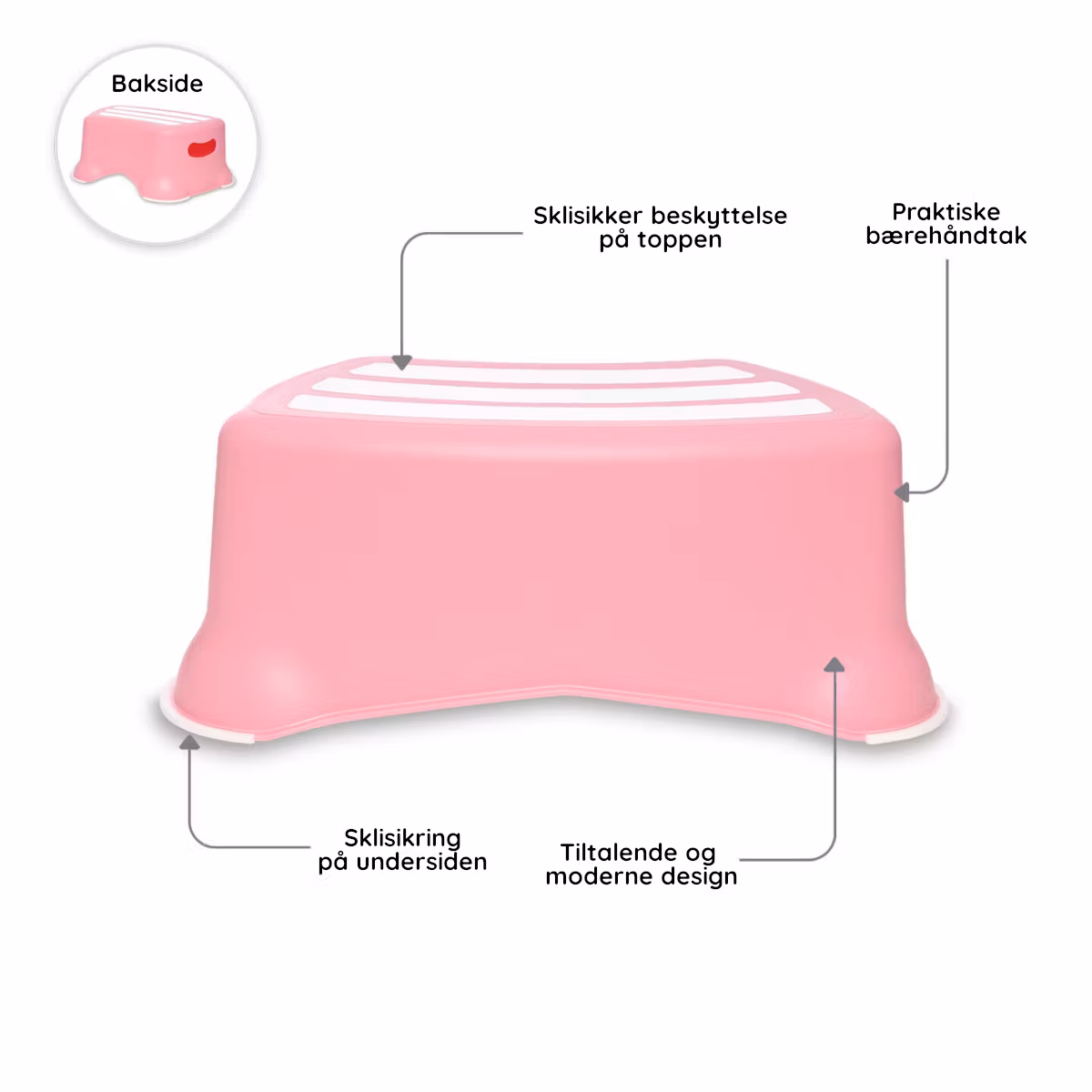 Toasits & pall till badrum My Carry Potty Rosa