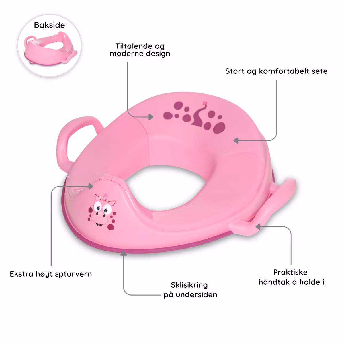 Potträningsset Rosa Drake My Carry Potty