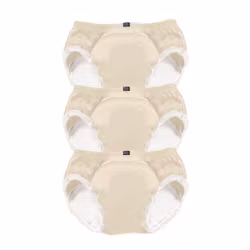 My Carry Potty Pottetreningsbukser Naturlig beige 3-pak