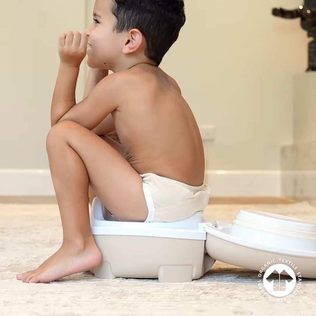 My Carry Potty Pottetreningsbukser Naturlig beige 3-pak