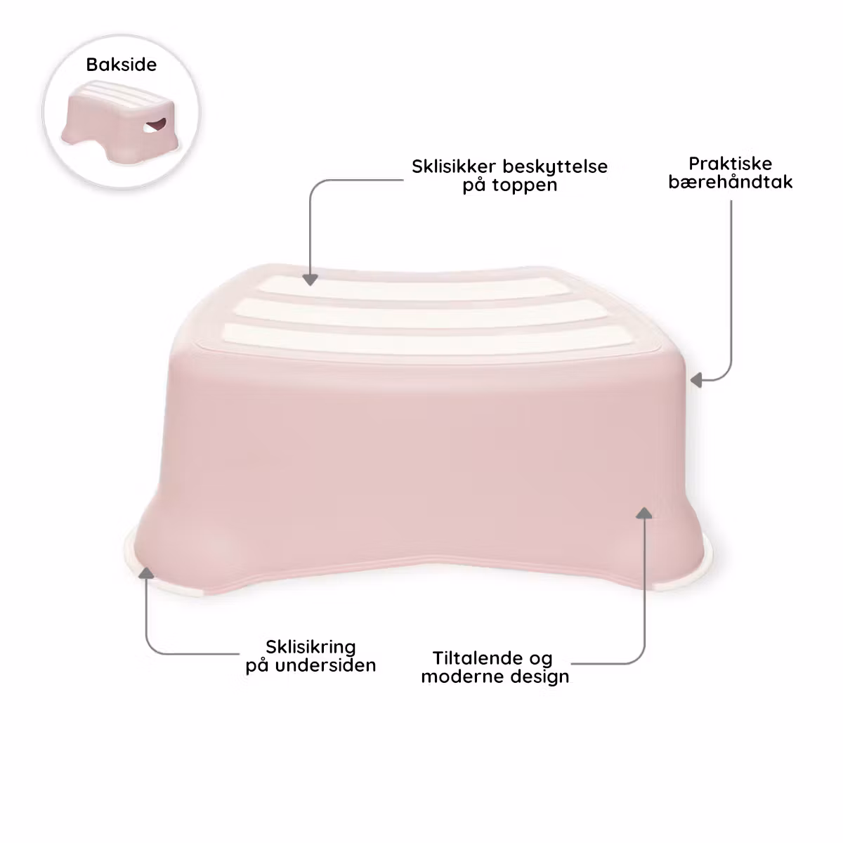 My Carry Potty Pottetreningssett & Toalettsett Pastellrosa