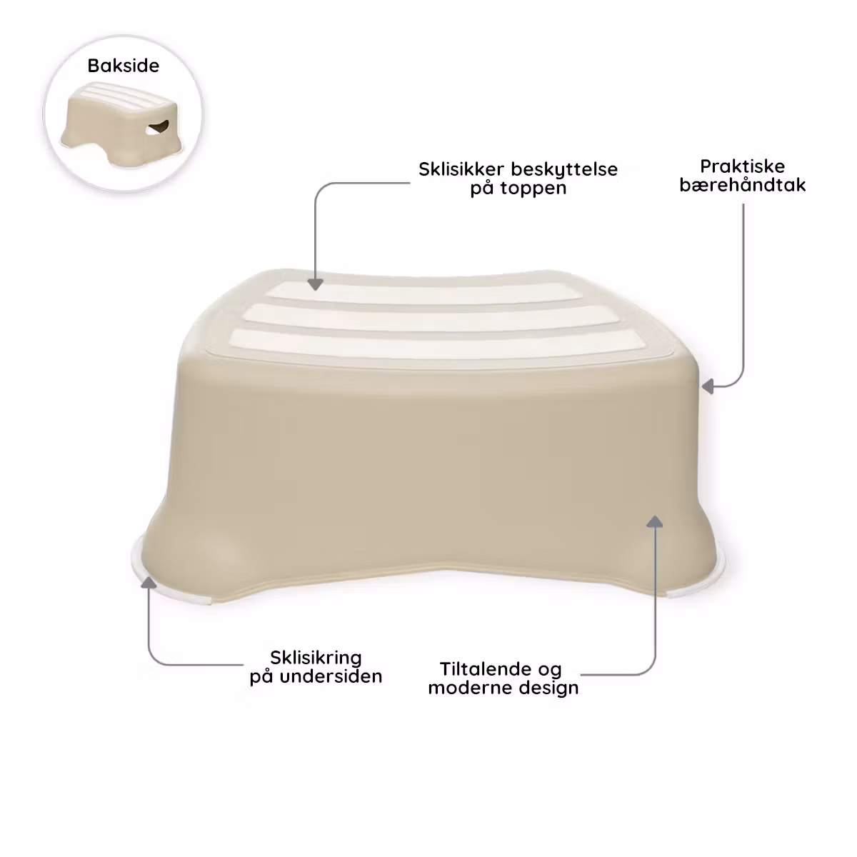 My Carry Potty Pottetreningssett & Toalettsett Naturlig beige