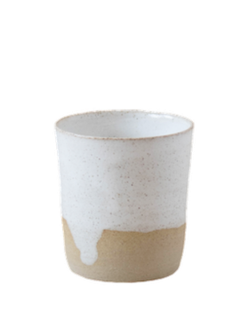 Studio Latitud Mug no Handle White/Beige
