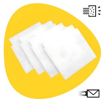 4 -pack till Nibe F110/F130/F135/F470 standardmått