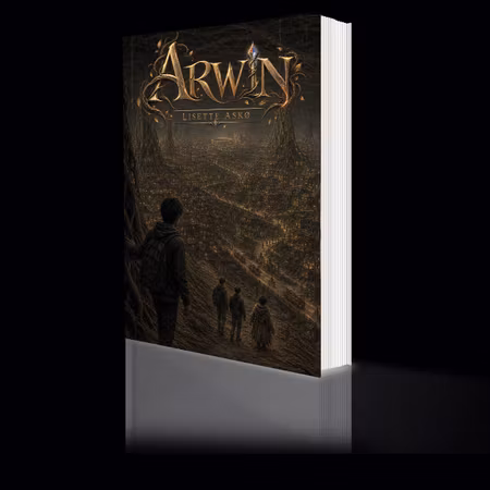 Arwin - samlebok med alle de tre bøkene, innbundet