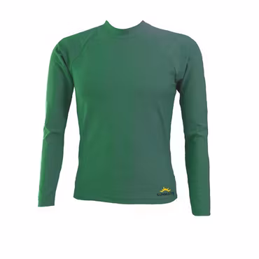 Enfärgade badtröjor dam med kort eller lång ärm, pris från