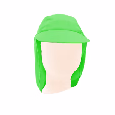 Badset med tröja och keps i neon 1-6 år