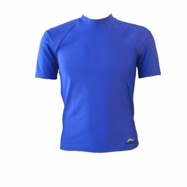 Enfärgade badtröjor herr med kort eller lång ärm, pris från