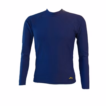 Enfärgade badtröjor herr med kort eller lång ärm, pris från