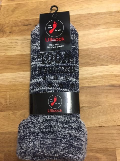 Halksocka i ull