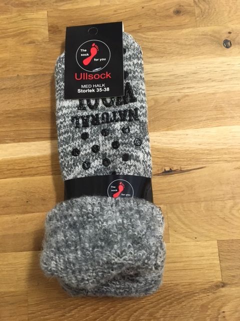 Halksocka i ull