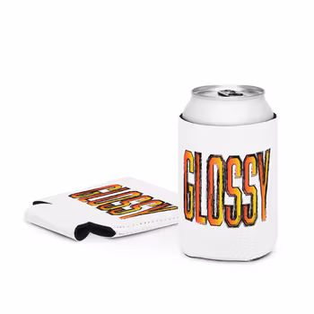 Glossy heat Can cooler