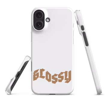 Glossy tape Snap case for iPhone®