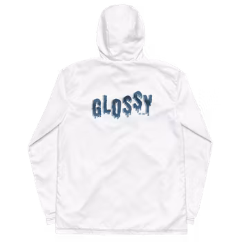 Glossy melt men’s windbreaker