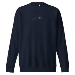 Smile With Glossy Premium Sweatshirt