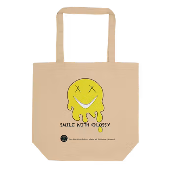 Smile With Glossy Eco Tote Bag