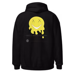 Smile With Glossy Unisex Hoodie