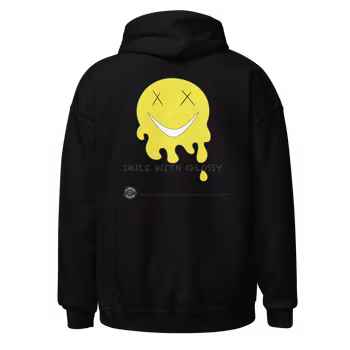 Smile With Glossy Unisex Hoodie