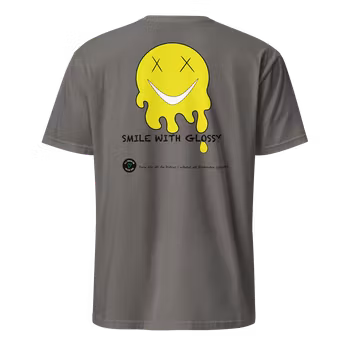 Smile With Glossy Short-Sleeve T-Shirt