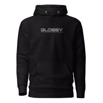 Glossy space hoodie
