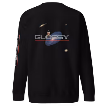 Glossy Space Sweatshirt