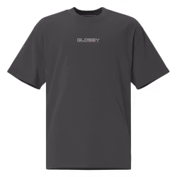 Glossy space oversized t-shirt