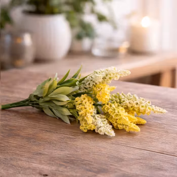 Konstgjord lavender gul – 31 cm