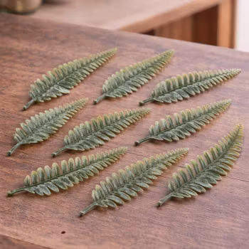 10 st Konstgjorda löv Typ 4