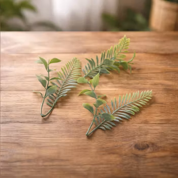 10 st Konstgjorda löv Typ 5