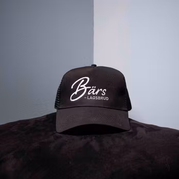 Bärslagsbrud, truckerkeps - svart