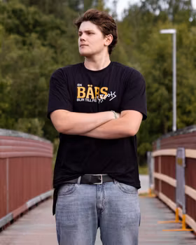 T-shirt B.Roots - En bärs blir till fem (svart)