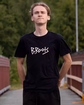 T-Shirt B.Roots - Logo (svart)