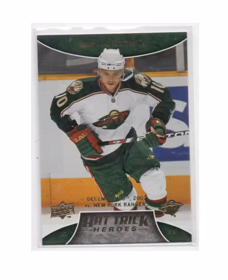 2008-09 Upper Deck Hat Trick Heroes #HT12 Marian Gaborik (10-X191-NHLWILD)